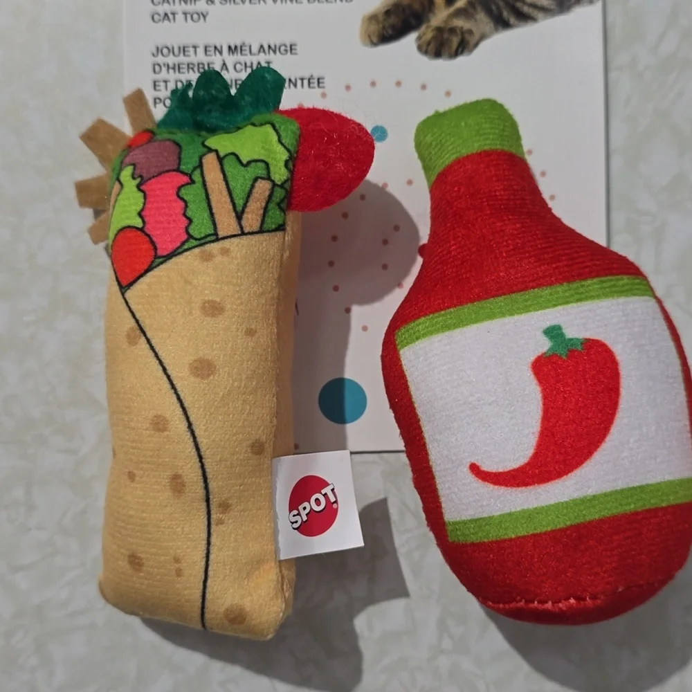Cat Toys NWT Mexican Take-Out‎ Spot Brand